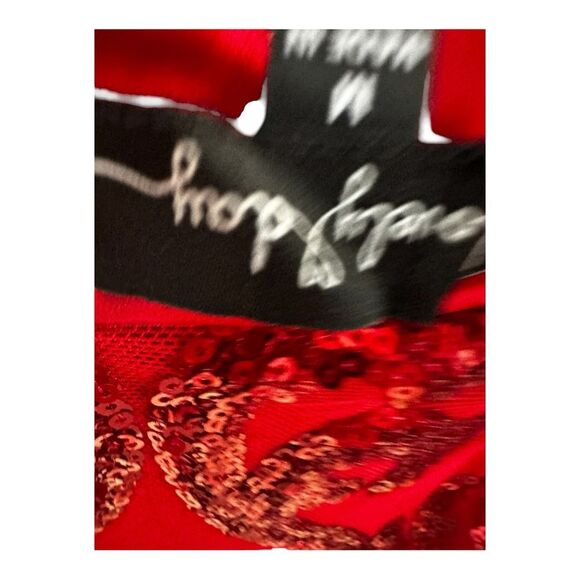 Lovely Day Red Sequin Dress - Picture 10 of 10